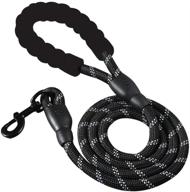 🐶 gonhui 5 ft reflective dog leash - durable training leash with comfortable padding for medium and large dogs logo