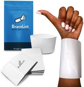 img 4 attached to 👕 BraceLint NEW Pocket Lint Roller (10 Pack) – Mini Travel Size Lint Remover for Pet Hair, Dandruff, Dust, and Lint - Fits Pockets, Purse, and Briefcase