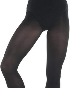 img 1 attached to DanzNmotion Danshuz Girls Tights 6X 7 Girls' Clothing for Socks & Tights