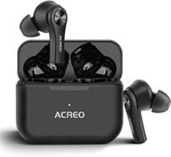 🎧 acreo airbuds: беспроводные наушники 2021 года с временем игры 24 часа - компактные и водонепроницаемые для android и iphone логотип