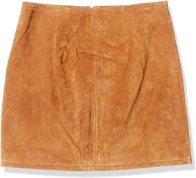 img 2 attached to 👗 [BLANKNYC] Fashionable Real Suede Mini Skirt: The Perfect Blend of Elegance and Versatility!