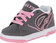 heelys propel skate little black men's shoes: sleek fashion sneakers for men logo