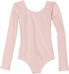 img 2 attached to Sansha Suzanna Sleeve Intermediate Girls' Leotard: Stylish Clothing for Active Young Dancers