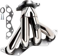 eccpp exhaust manifolds hdshc01ex - direct replacement for 2001-2005 honda civic ex with 1.7l d17a2 engine, 4 cylinder logo