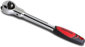 img 3 attached to 🔧 TEKTON Swivel Head Quick-Release Ratchet, 3/8 Inch Drive x 9 Inch (Model 1491)