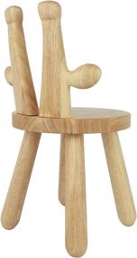 img 1 attached to 🪑 Naturally Finished Hardwood Preschool Kindergarten Furniture: Ideal Kids' Furniture Solution