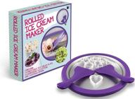 🍦 instant ice cream roll maker: create incredible frozen desserts at home - food grade diy rolled ice cream and frozen yogurt grill логотип