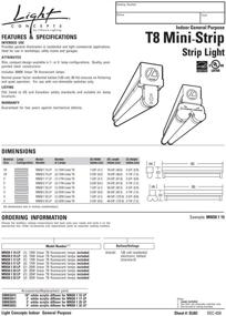 img 4 attached to 💡 Lithonia Lighting MNS8 1 17 120 RE T8 Mini-Strip Light, 2-Feet, Ideal for Residential Applications