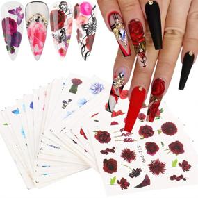 img 4 attached to Stickers Decorations Accessories Manicure Supplies