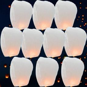 img 4 attached to Pack Paper Lanterns Biodegradable Anniversaries
