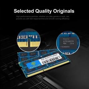 img 3 attached to 💻 Rasalas 4GB ПК3-8500 DDR3 1066 МГц Sodimm ОЗУ - Повышенная производительность оперативной памяти для ноутбука