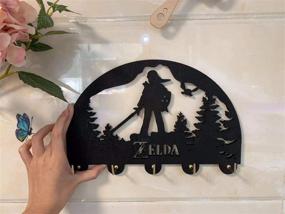 img 3 attached to Legend Hooks Zelda Holder Wall、Entryway Kitchen