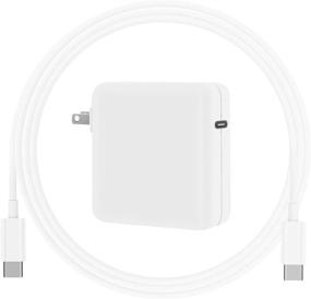img 4 attached to 💡 YBING 61W USB C Power Adapter with Cable for MacBook Air 13/12 inch 2020, 2019, 2018, iPad Pro 12.9 11" - Enhanced Replacement Mac Book Charger