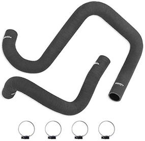img 1 attached to Mishimoto MMHOSE-WR6-12MBK Silicone Radiator Hose Kit Compatible With Jeep Wrangler JK 2012 Matte Black