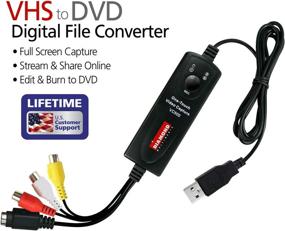 img 3 attached to 💎 Diamond Multimedia VC500 VHS to Digital Converter with Easy-to-Use Software - Convert, Edit, and Save on Windows 7, 8, and 10