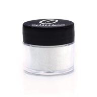 💎 glitties diamond dust fine (.008") iridescent glitter powder for gel nail polish, gel and acrylic nail powder - 10 gram jar logo