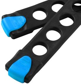 img 2 attached to 🔒 IKURAM R Rubber Strap for Bike Rack: Secure Pack of 4 Straps