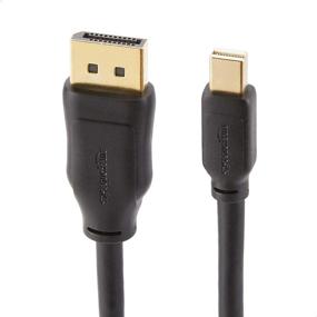 img 2 attached to 🔌 6-футовый кабель Mini DisplayPort к DisplayPort Amazon Basics с совместимостью 4K