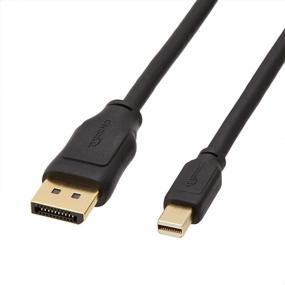 img 4 attached to 🔌 6-футовый кабель Mini DisplayPort к DisplayPort Amazon Basics с совместимостью 4K