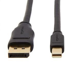 img 3 attached to 🔌 6-футовый кабель Mini DisplayPort к DisplayPort Amazon Basics с совместимостью 4K