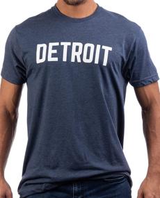 img 4 attached to 👕 Detroit Classic Detroiter Michigan T Shirt: Superior Men's Clothing, T-Shirts, and Tanks