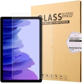 img 4 attached to 📱 Gylint Screen Protector: Tempered Glass Film for Samsung Galaxy Tab A7 (10.4-Inch, 2020 Model SM-T500)