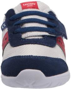 img 3 attached to Saucony Unisex-Child Jazz Riff Sneaker: Stylish and Supportive Footwear for Kids