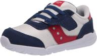 saucony unisex-child jazz riff sneaker: stylish and supportive footwear for kids logo