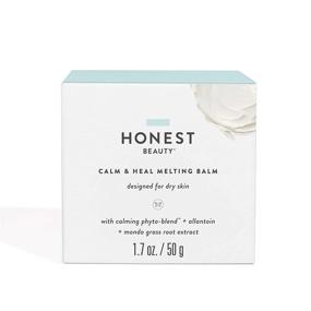 img 2 attached to 🌿 Honest Beauty Calm Heal Melting Balm: Soothe & Rejuvenate with Off-White 1.7 Ounce