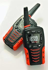 img 1 attached to COBRA ACXT645 Walkie Talkies: Long Range 35-Mile Two Way Radios with VOX – Water Resistant & Rechargeable (2 Pack)