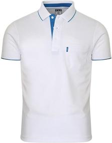 img 3 attached to 👕 BCPOLO Men's Medium Short Sleeve T Shirt for Effortless Style and Comfort!