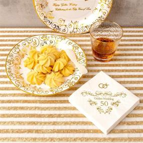 img 2 attached to Crisky Golden Wedding Anniversary Plates – 50th Anniversary Celebrations