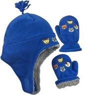 🧢 sherpa style: little boys' embroidered accessories by nice caps logo