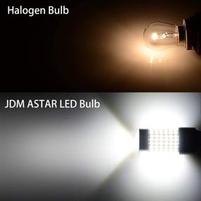 img 3 attached to 🔦 JDM ASTAR 144-EX Chipsets 7440 7441 7443 7444 992 White LED Bulbs with Projector – Ultra-Bright Backup Reverse Lights