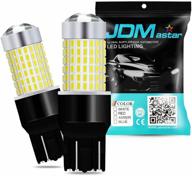 π¦ jdm astar 144-ex chipsets 7440 7441 7443 7444 992 white led bulbs with projector β ultra-bright backup reverse lights logo