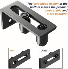img 3 attached to 🚪 SMARTSTANDARD: Silent and Smooth Adjustable Sliding Solution