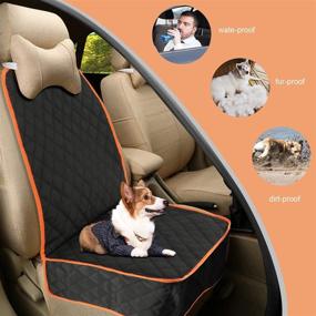 img 2 attached to Dog Car Seat Cover Dogs