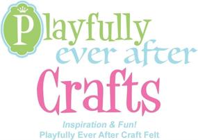img 1 attached to Playfully Ever After Black Circles Needlework and Felt Applique Kits