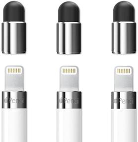 img 4 attached to 🖊️ FRTMA Замена крышки для ручки Apple 2 в 1 и стилус для сенсорных планшетов/смартфонов - комплект из 3 штук