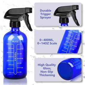 img 2 attached to 💦 RXFSP Glass Spray Bottle: Precise Measurement for Optimal Spraying