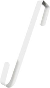 img 4 attached to AnapoliZ Wreath Hooks Door Hanger: Stylish Metal Display for Coats, Towels, and More - White, Premium Sturdy Design