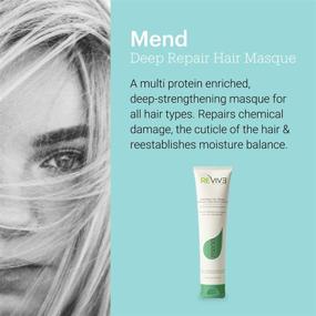 img 2 attached to 💧 Reviv3 Procare Mend: Clinically Developed Hair Mask for Dry Damaged Hair - Restores Moisture, Controls Frizz & Split Ends - Keratin Amino Acids, Color Safe - All Hair Types, 5.1 Fl Oz
