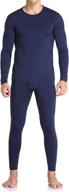 🔥 stay warm and comfy with weerti men's fleece lined thermal underwear long johns логотип