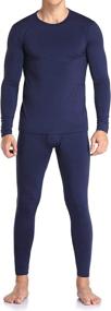 img 4 attached to 🔥 Stay Warm and Comfy with WEERTI Men's Fleece Lined Thermal Underwear Long Johns