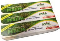 🌿 revolutionary neem toothpaste – flouride free & advanced mint formula with 100% vegetable base – 6 tubes logo