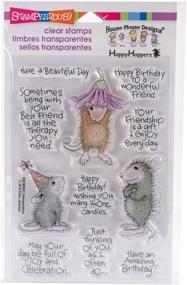 img 1 attached to STAMPENDOUS House Mouse Friend Wishes