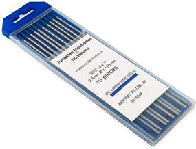 img 2 attached to Welding Tungsten Electrodes Lanthanated 10 Pack Tools & Equipment for Welding Tools