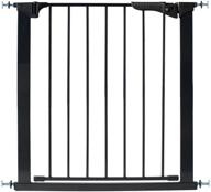 🚪 premium kidco gateway pet gate in sleek black - ideal safety solution for your pet and kids логотип