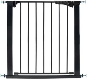 img 3 attached to 🚪 Premium Kidco Gateway Pet Gate in Sleek Black - Ideal Safety Solution for Your Pet and Kids