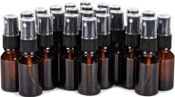 🧴 amber glass bottle sprayers by vivaplex logo